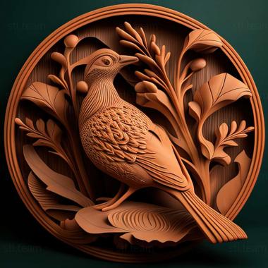 3D model quail (STL)